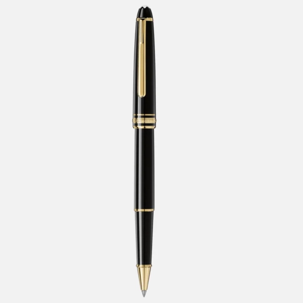 Mont Blanc Meisterstück Gold-Coated Rollerball Pen